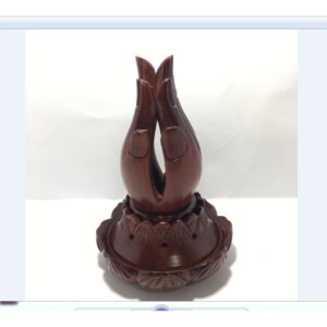 Bàn tay Phật gỗ xông nhang nụ.