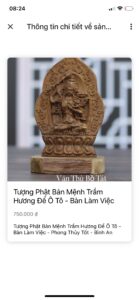 Chuỗi trầm tự nhiên thơm dịu size 18mm.