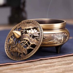 ￼Lư Xông Trầm Hương - Đỉnh Đốt Nhang Bằng Đồng Đúc Nguyên Khối Cao Cấp