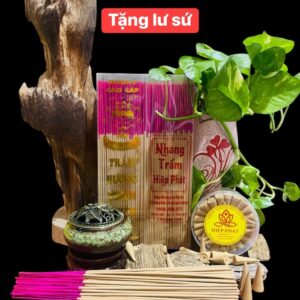 Combo Mua Nhang Trầm Tặng Lư Sứ Miễn Phí Ship.